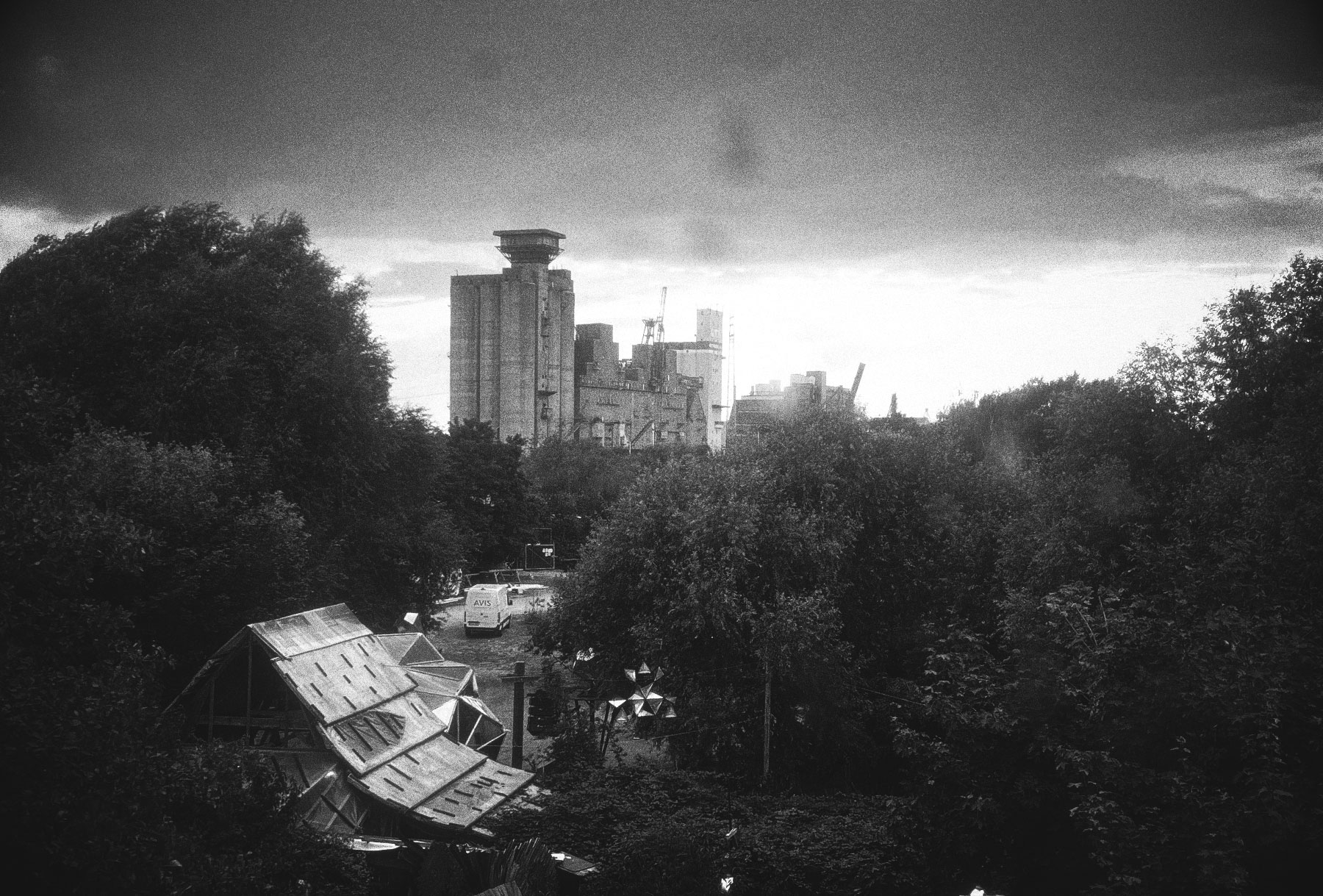 the rethespeicher from further away